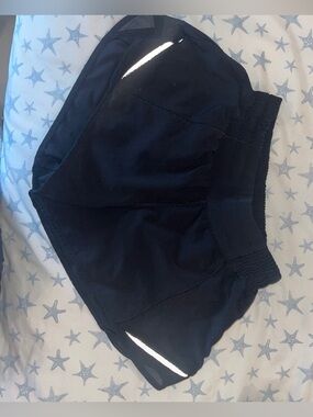 Black Lululemon hottie hot shorts